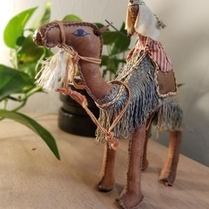 Handmade Camel and Rider